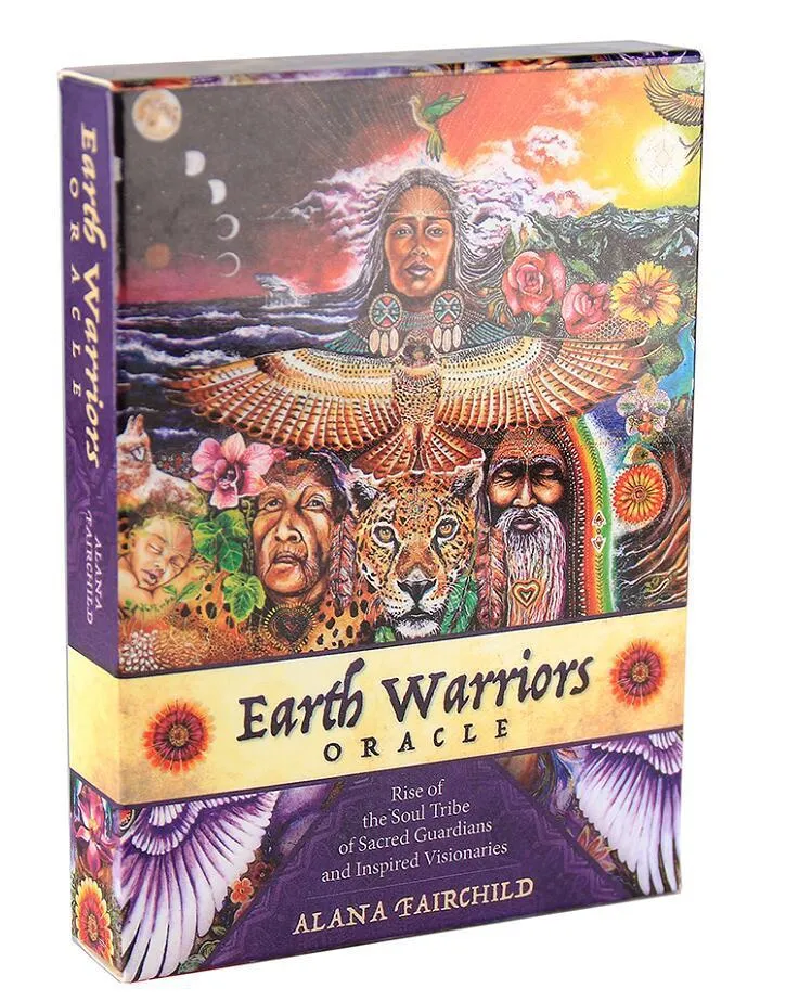 English Tarot Oracle Card set on coated paper, multiple colour options, for youth ages 7-35 community use.
