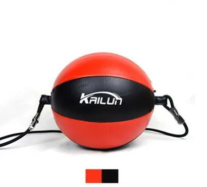 Home hanging pear shape boxing training equipment speed ball with 20cm diameter in black