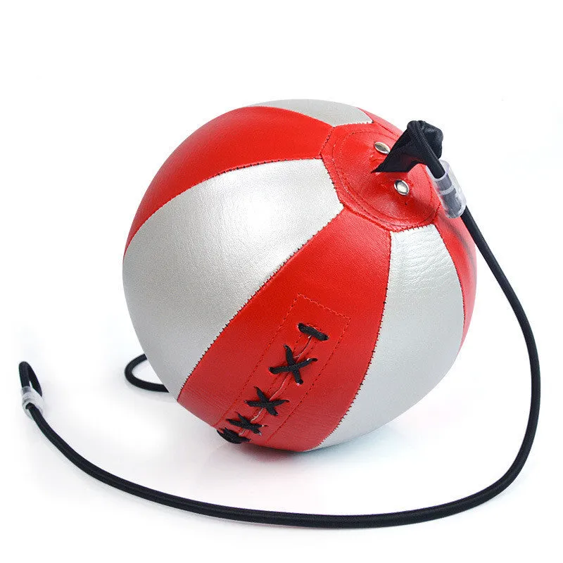 Home hanging pear shape boxing training equipment speed ball with 20cm diameter in black