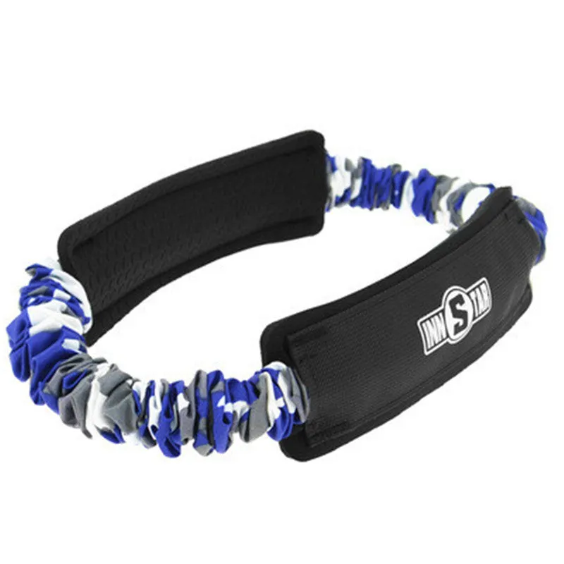 Camouflage fitness tension band yoga resistance elastic ring in multiple weight options 10lb to 55lb