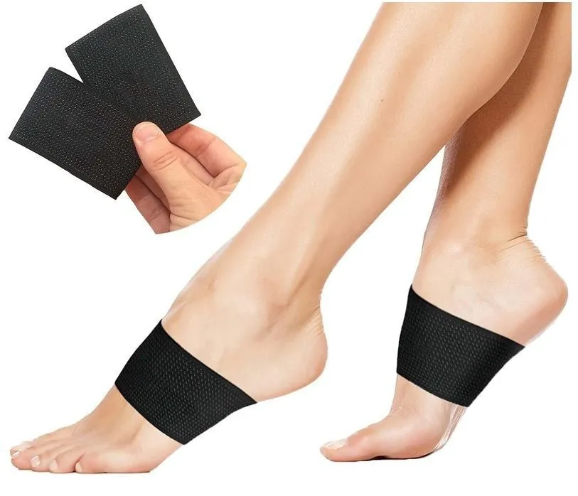 Men's and women's elastic foot bandage cover for flat foot and arch support in PU material