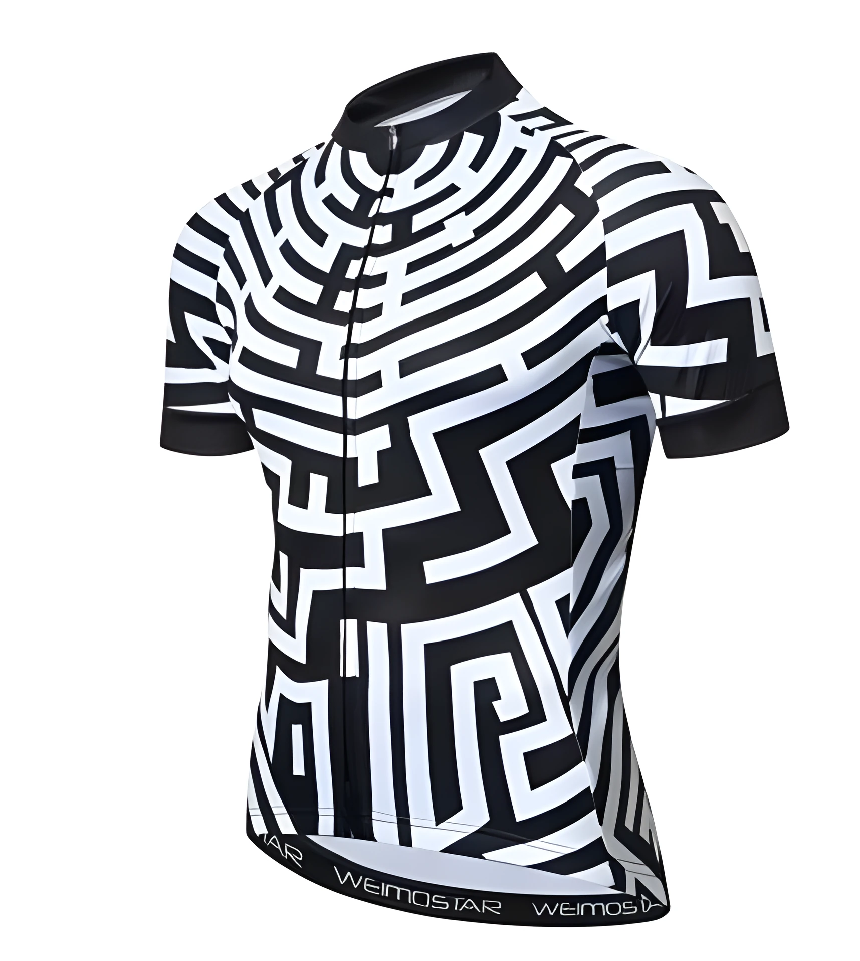 Labyrinth Ultralight Cycling Jersey with high-wick fabric, full zipper, and reinforced pockets in race-ready fit