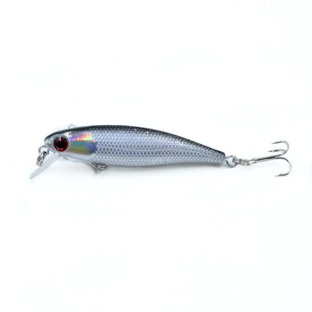 Floating Xiaomino fake bait minnow lure in colour option A for ocean and freshwater fishing
