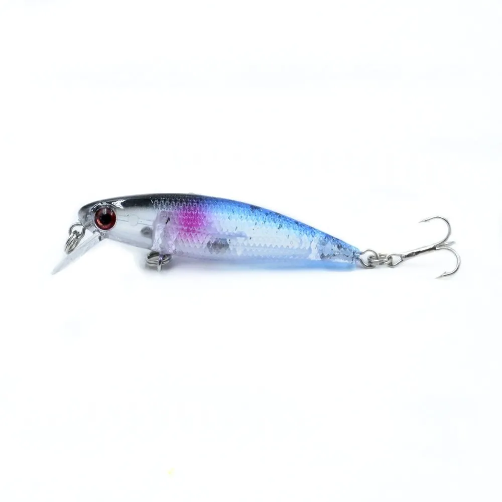 Floating Xiaomino fake bait minnow lure in colour option A for ocean and freshwater fishing