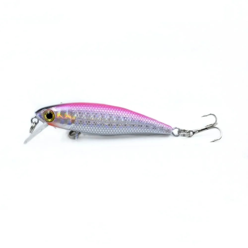 Floating Xiaomino fake bait minnow lure in colour option A for ocean and freshwater fishing