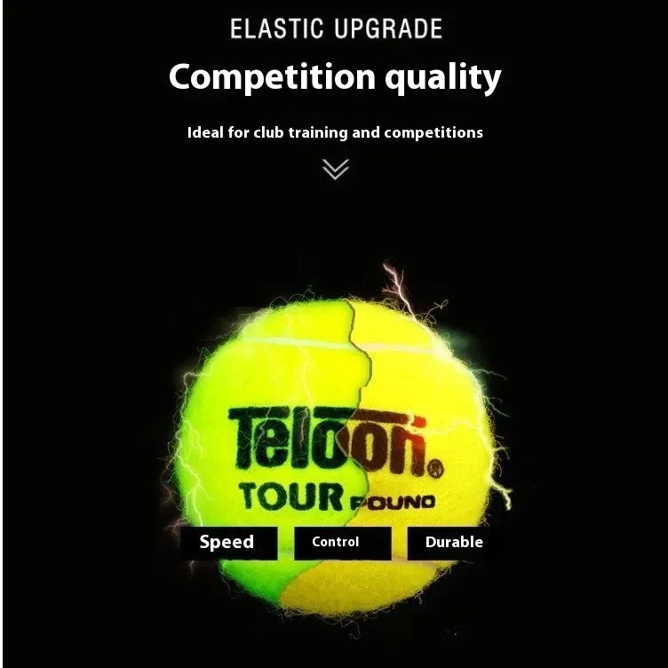 Tianlong P4 training tennis balls 4 pack barrel rubber practice balls