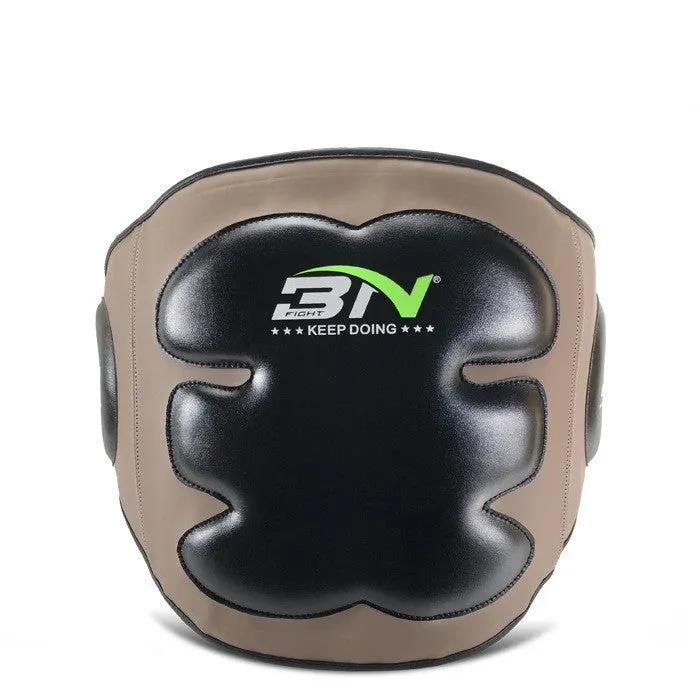 Dark grey Sanda boxing chest protector target for waist protection during martial arts training