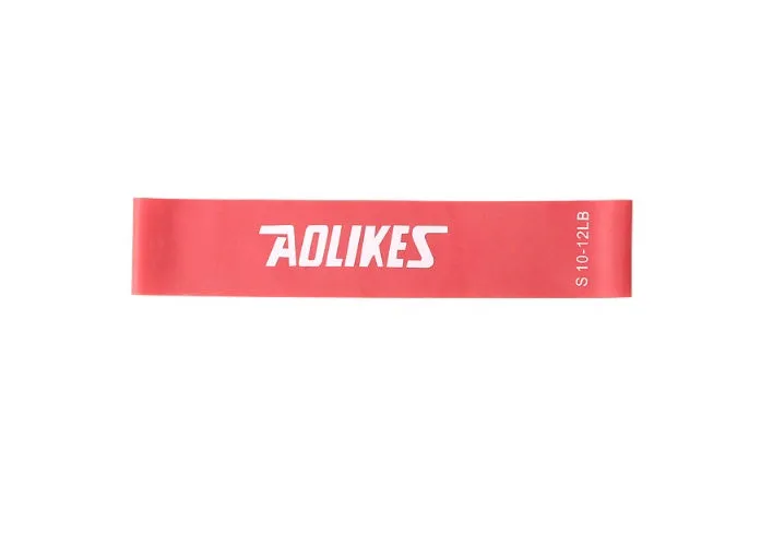 Natural latex tension band elastic band for resistance exercise in black colour