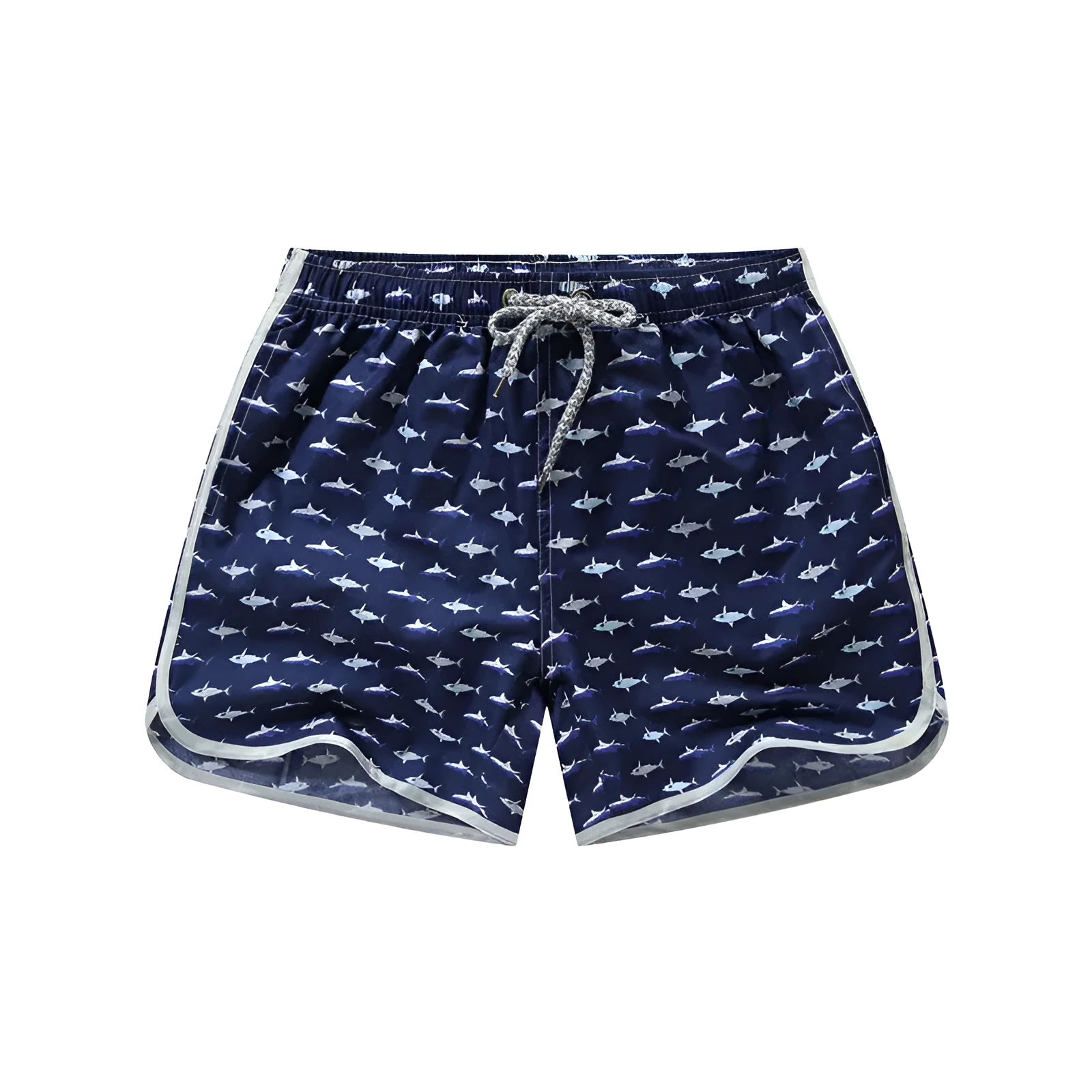 Wide leg summer beach pants in Mimosa colour, polyester fibre fabric, elastic waistband, size M