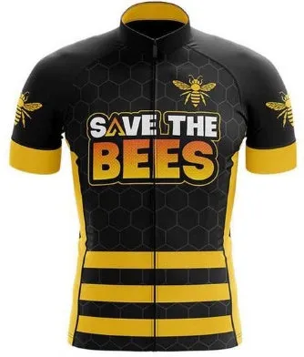 Short-sleeved bib cycling suit for men and women with moisture-wicking fabric, black and blue colour, shown on bicycle