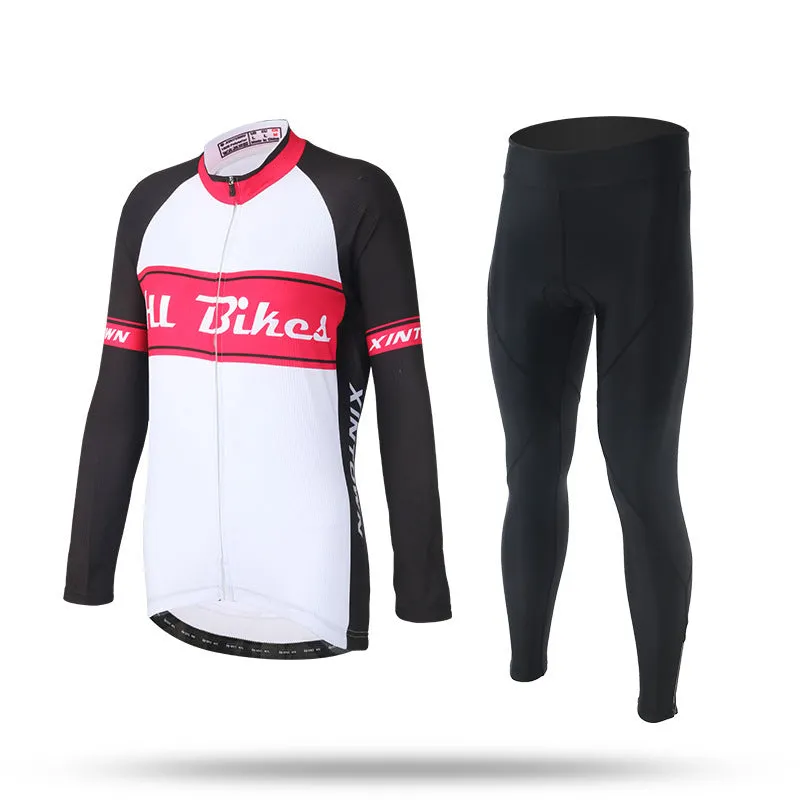 Women's long sleeve cycling jersey in blue wisp colour, 100% polyester mesh fabric, sport close cut