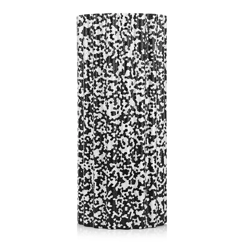 MILY SPORT high density EPP foam roller 32 x 14 cm in black for muscle massage and recovery