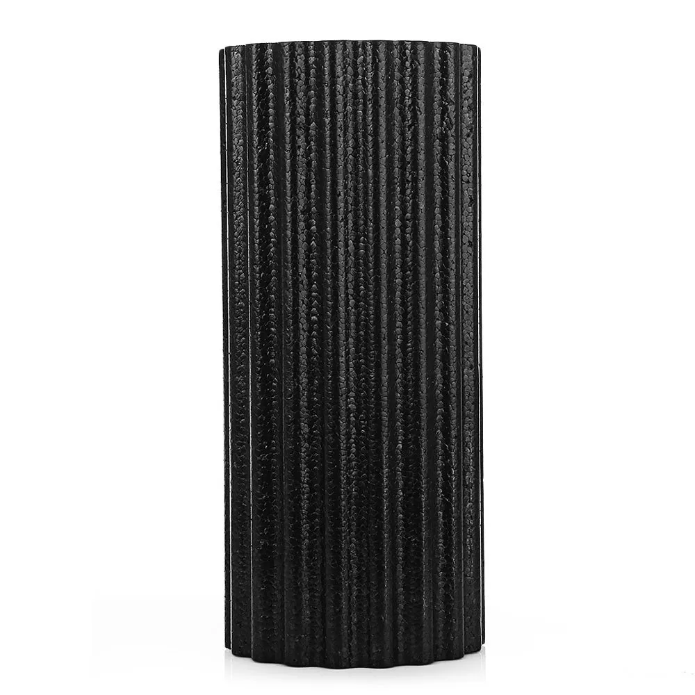 MILY SPORT high density EPP foam roller 32 x 14 cm in black for muscle massage and recovery