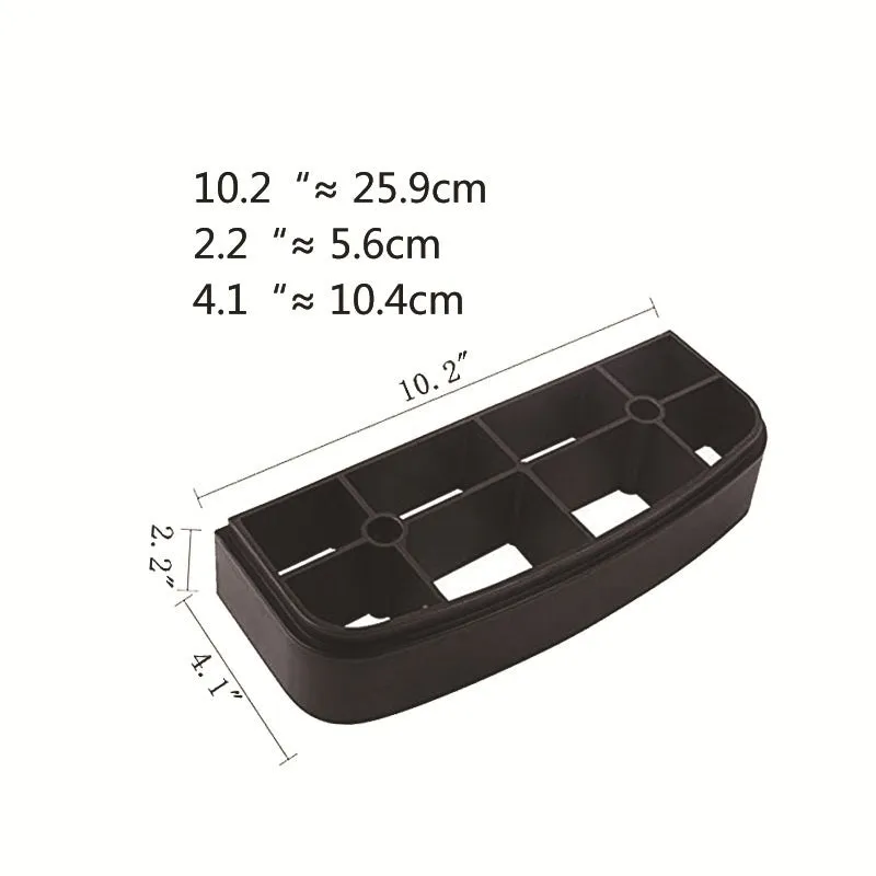 Aerobic fit step pedal in PP material, 68 by 28 by 15 cm, black and blue colour, for home cardio exercise