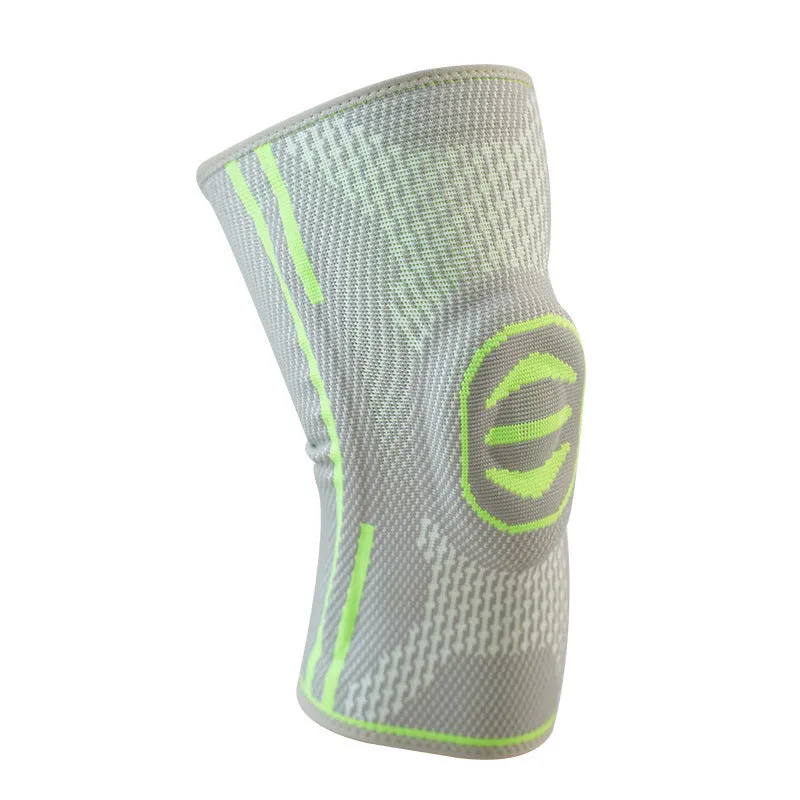 Green cotton mountaineering knee pad for sports protection