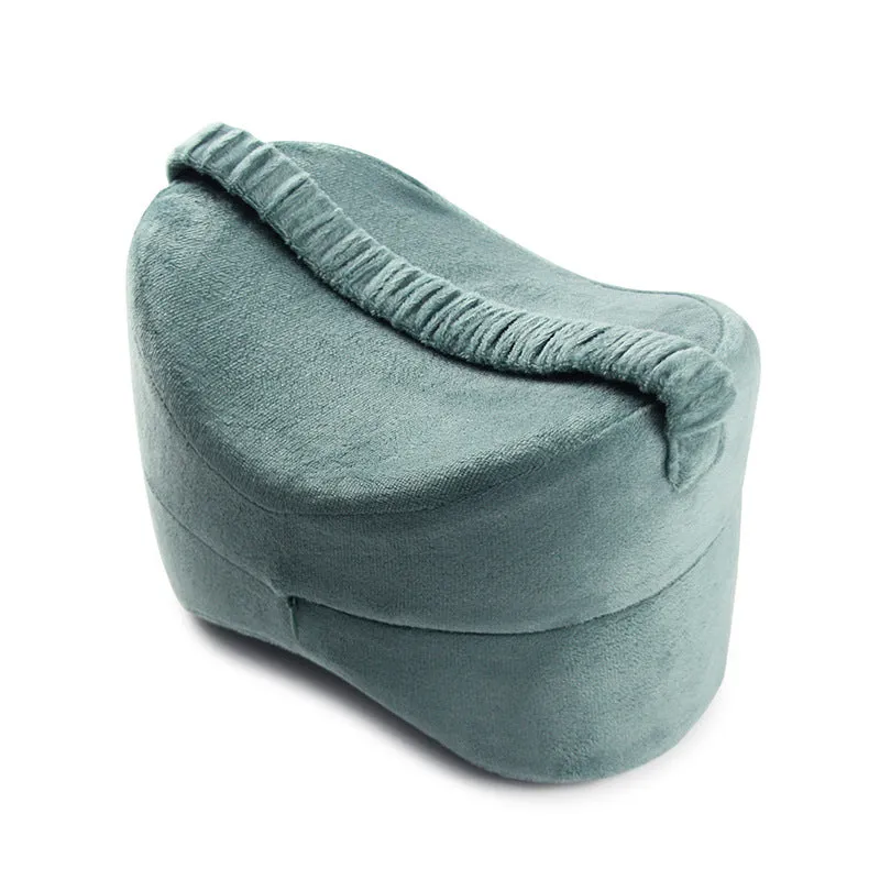 Memory foam leg lock knee pillow clip pad in medium 25.5x18x18cm size with six colour options