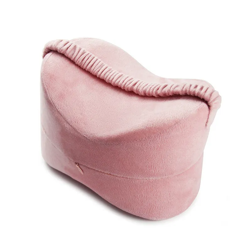 Memory foam leg lock knee pillow clip pad in medium 25.5x18x18cm size with six colour options