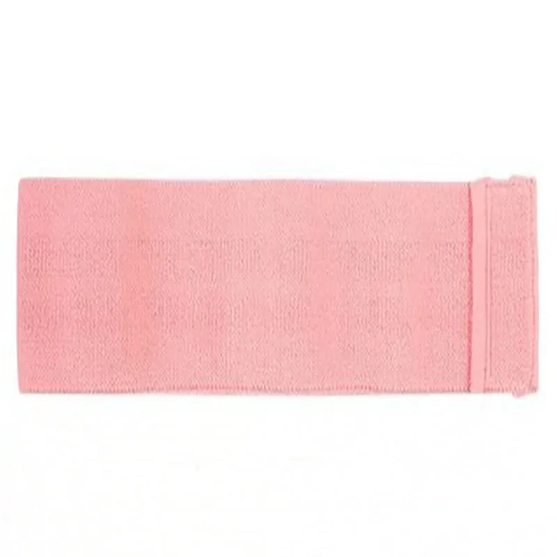 Fabric resistance band on a blue background showing two different colours for glute and yoga training
