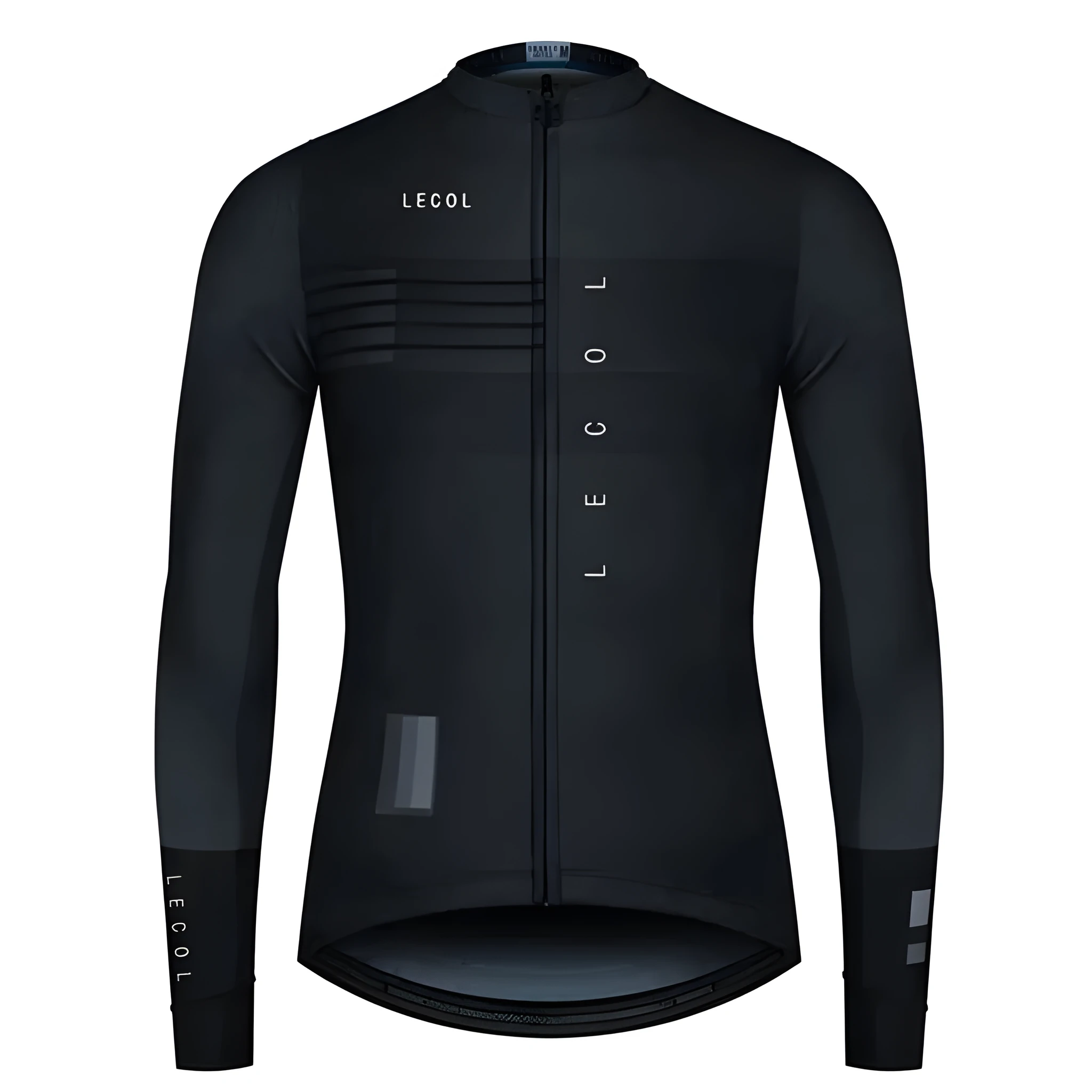 Men's autumn full sleeve cycling jersey in one of ten colour styles, available in sizes XS to 4XL
