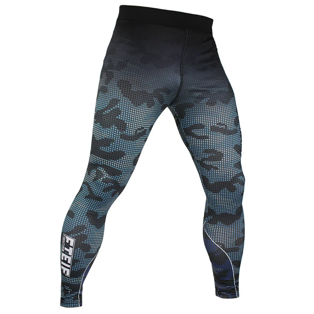 Running fitness wear-resistant tights suit in chlorine fiber fabric, two-piece set with top and trousers