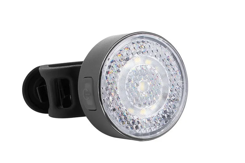 Gaciron W08F-20 bicycle LED headlight with motion sensor, clip attachment, and USB rechargeable design