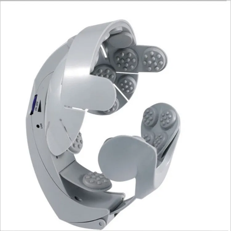 Head massager with hot compress function, computerized control, and infinitely variable speed, Style1