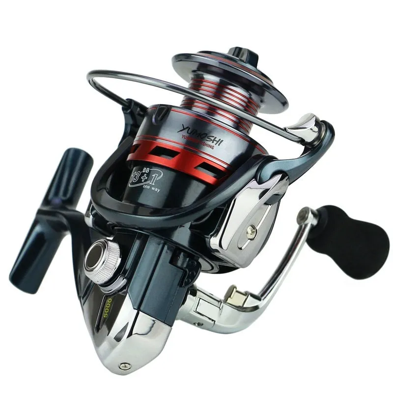 Front unloading spinning wheel reel 13 bearings 5.5:1 gear ratio 1000 to 7000 series
