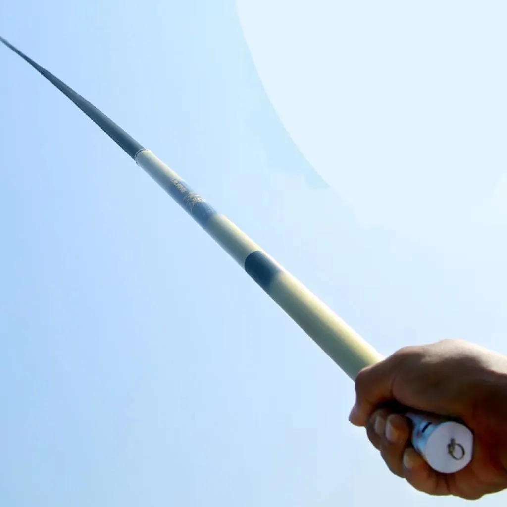 Super light carbon nest fishing rod 8-15 metres in silver and gold for platform fishing