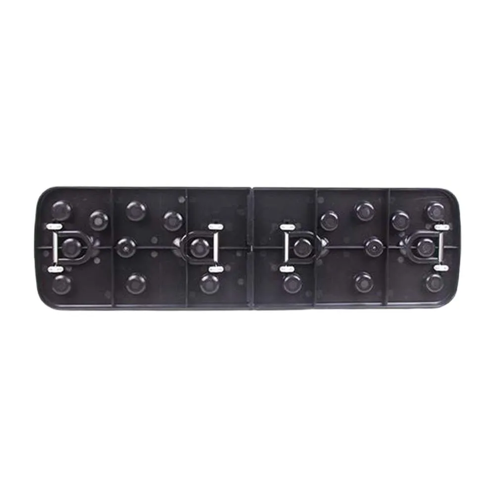 Multifunctional push-up folding board with pull rope combination bracket on a floor