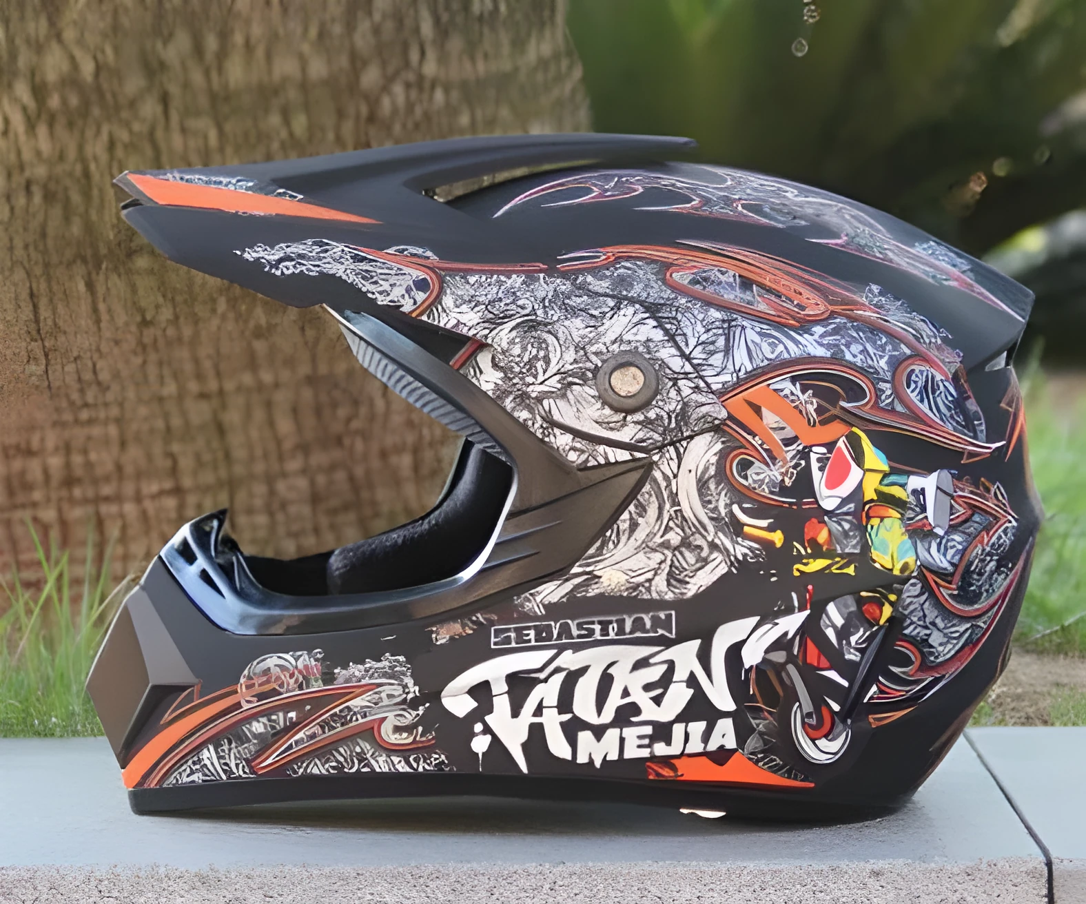 CQR mountain bike helmet with ABS shell in S-XL sizes for cross-country and downhill riding