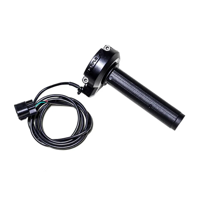 Black stainless steel electronic throttle handle for motorcycle replacement