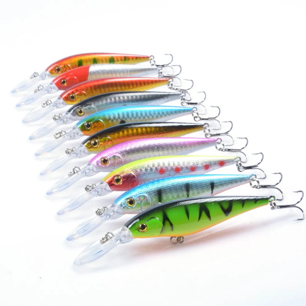 ABS bionic bait lure 11cm 10.5g fishing gear fake bait in multiple colour options