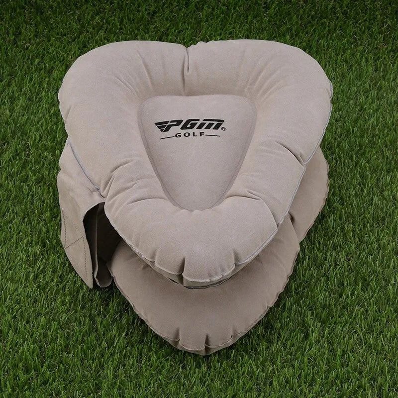 Golf swing corrector with PVC fluff material and retractable air nozzle for posture training