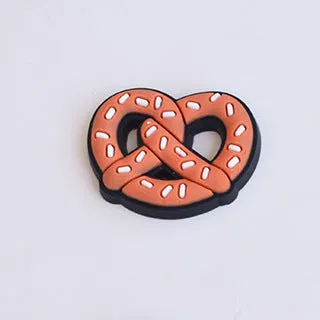 Removable PVC shoe ornament buckle for hole shoes, 2.5-3cm size