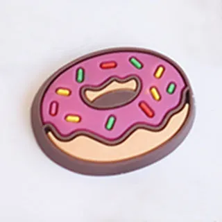Removable PVC shoe ornament buckle for hole shoes, 2.5-3cm size