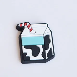 Removable PVC shoe ornament buckle for hole shoes, 2.5-3cm size