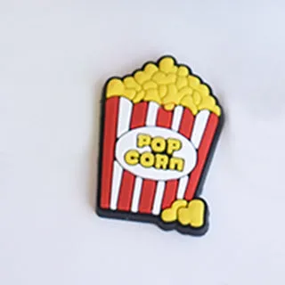 Removable PVC shoe ornament buckle for hole shoes, 2.5-3cm size