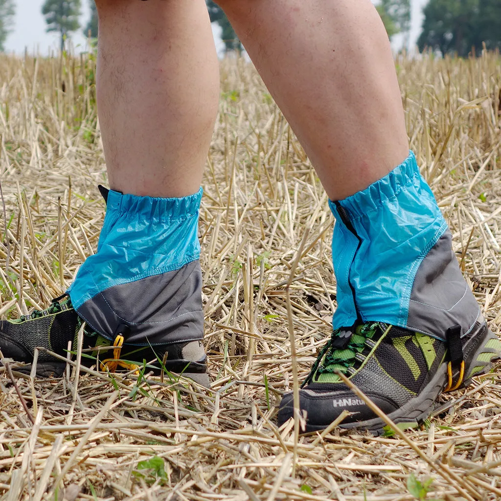Splash-proof tear-proof breathable sand-proof foot cover in black nylon check cloth 22x20cm