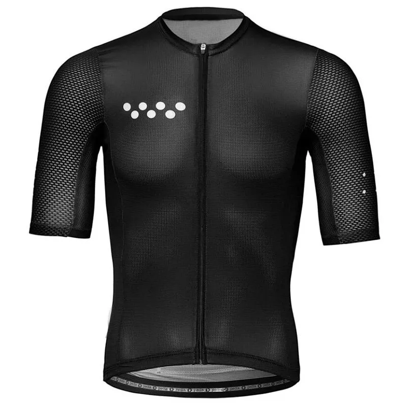 Men's quick-dry breathable summer cycling jersey in moisture-wicking fabric, available in multiple styles and sizes S to 3XL