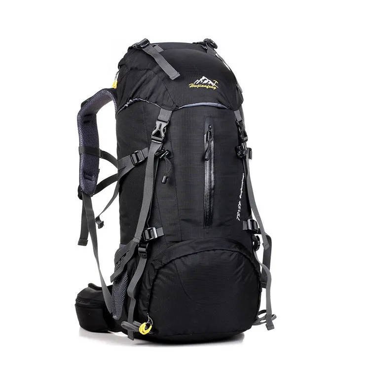 Nylon mountaineering backpack in six colours for hiking camping and cycling travel