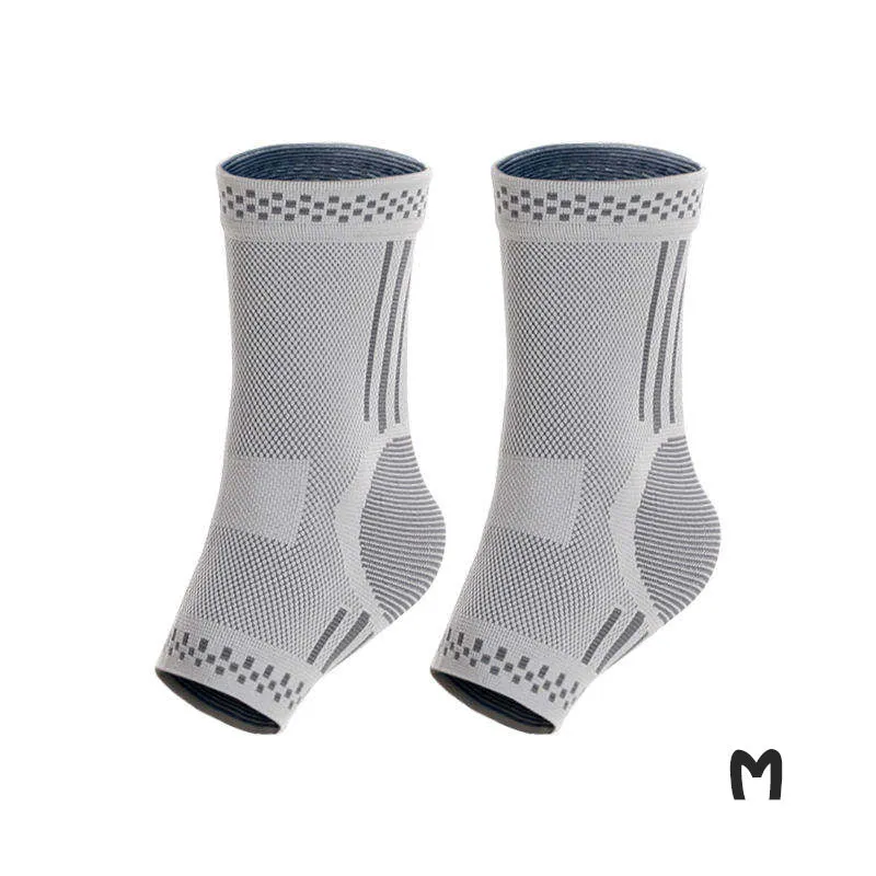 Graphene ankle brace compression sleeve for sprained ankle support breathable copper fabric