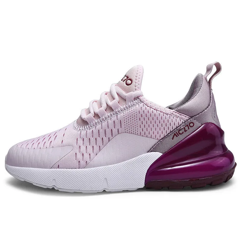 Korean-style colour-block casual sneakers with cloth upper and rubber sole in black and white