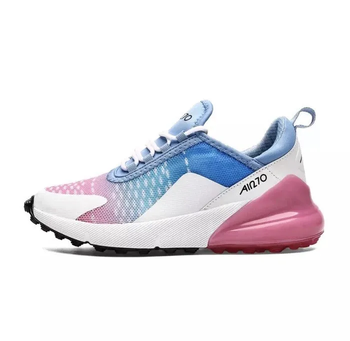 Korean-style colour-block casual sneakers with cloth upper and rubber sole in black and white