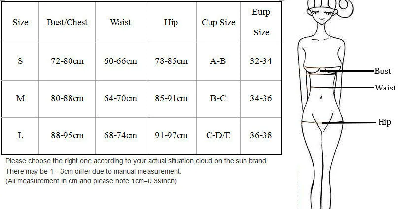 Black women's bikini set with metal ring straps and a backless, split cut design.
