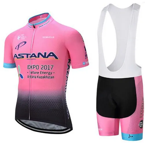 Cycling jersey short sleeve moisture wicking fabric in blue colour on white background