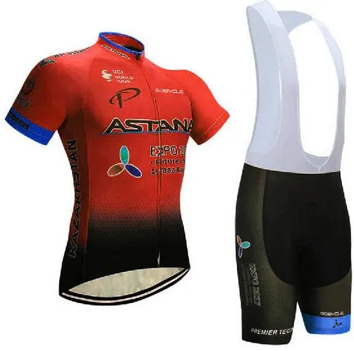 Cycling jersey short sleeve moisture wicking fabric in blue colour on white background