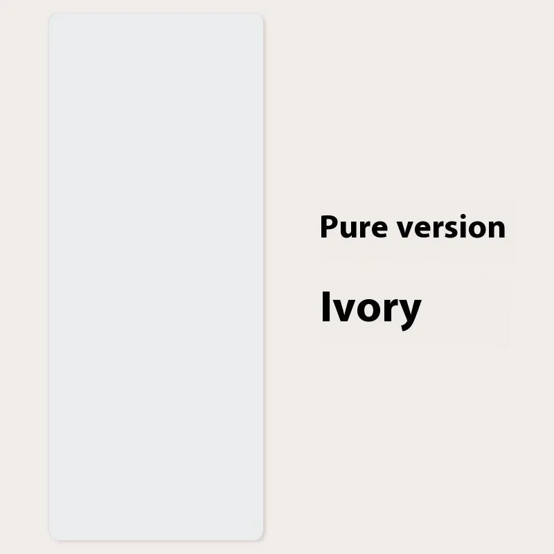 Pu natural rubber non-slip body line yoga mat 185x68cm in bean paste purple