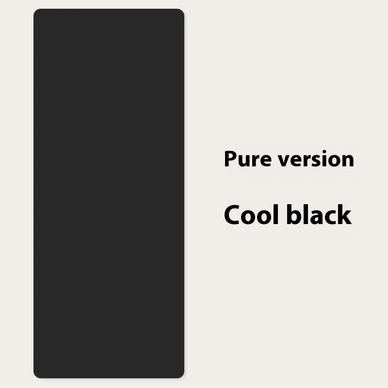 Pu natural rubber non-slip body line yoga mat 185x68cm in bean paste purple