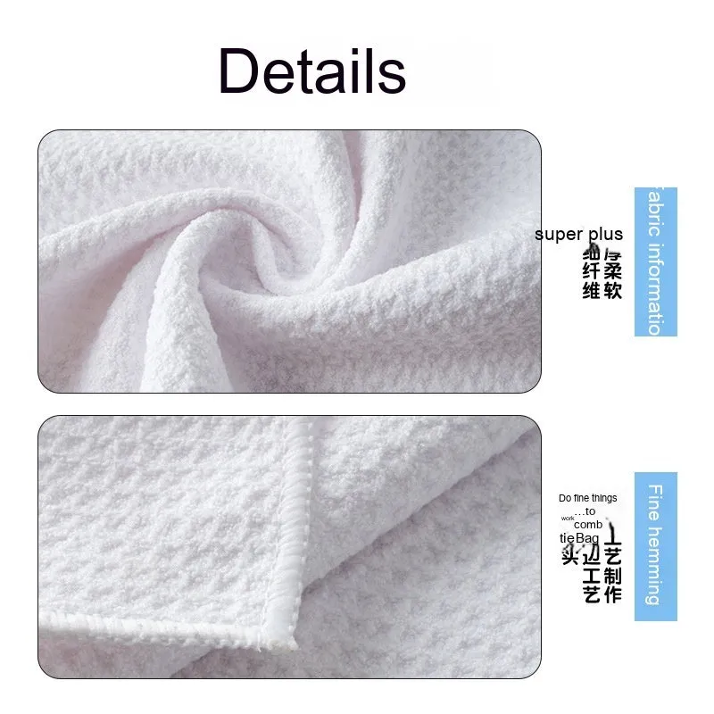Waffle weave golf ball cleaning towel in blue, shown next to a golf ball.