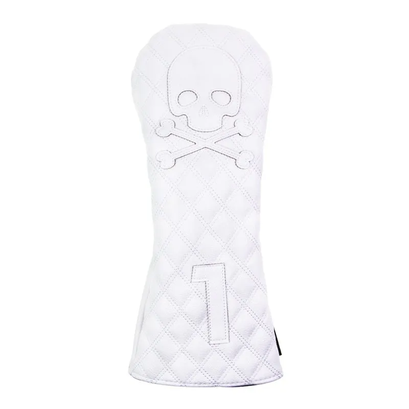 Black and white golf wooden pole waterproof protective cover made from PU material